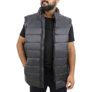 Puffer Vest Black S Santhome RPET Puffer Vest Small