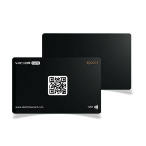 Santhome Card Digital Business NFC Card Black