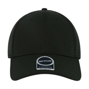 TITAN Santhome Recycled 6 Panel Cap Black 1