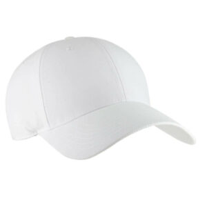 ULTRA Santhome 6 Panel Recycled Dry n Cool Cap White 2