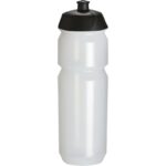 WB 003 Trans Black Lid Tacx Biodegradable Sports Bottle Made in the Netherlands 750ml