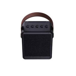 1 SOLA @memorii RCS Recycled Solar Speaker Lamp Black