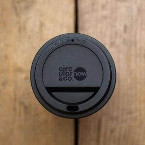2 Circular NOW Cup 12oz Cream Cosmic Black