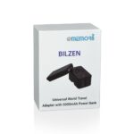 6 BILZEN @memorii World Travel Adapter with 5000mAh Powerbank