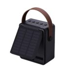8 SOLA @memorii RCS Recycled Solar Speaker Lamp Black