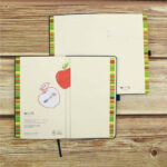 Appeel A5 PU Notebooks with Elastic Band Pen Loop Bookmark 2 Appeel A5 Size Pu Notebook Mbapp Open View 600×600 - Corporate Gifts Dubai UAE | TFS Gifts