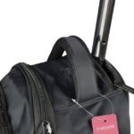 BREE 7 SANTHOME 2 Wheels Trolley Backpack Black