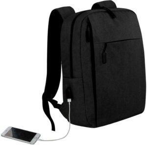 MALACCA XL Giftology 20.9L Backpack Black Anti bacterial 1