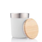 R LAREN 3 CHANGE Collection Recycled Insulated Mug White