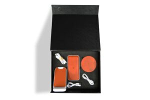 Recycled 1Leather Gift Set