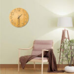Round Bamboo Wall Clock CLK 17 Sample 600x600 1