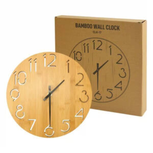 Round Bamboo Wall Clock CLK 17 with Box 600x600 1