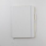 ABULA eco neutral A5 Fruit Paper Hard Cover Notebook Ball Pen Corn 2