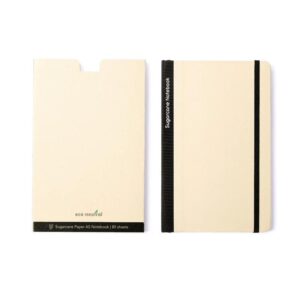 BUREN eco neutral Sugarcane Paper Notebook Black 2