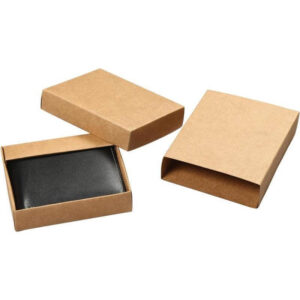 FISS eco neutral Cactus Leather Wallet with Coin Pocket Card Case Contrast Stitch Black 1