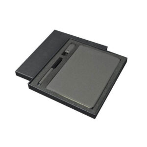 LENZEN SANTHOME Set of Notebook Pen and USB Key Chain Black 4