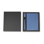 LENZEN SANTHOME Set of Notebook Pen and USB Key Chain Navy Blue 4